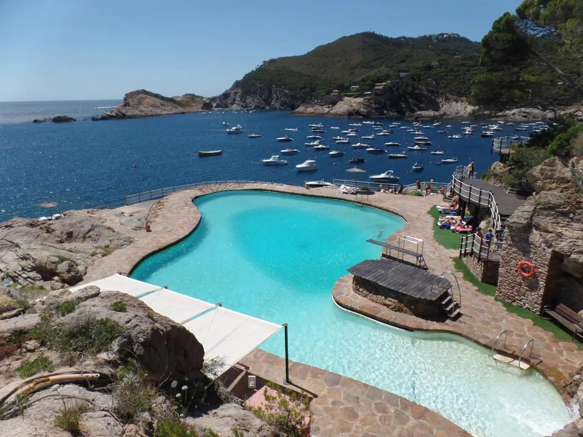 Cap Sa Sal Begur Primera Linea De Mar Con Terraza Екстер'єр фото