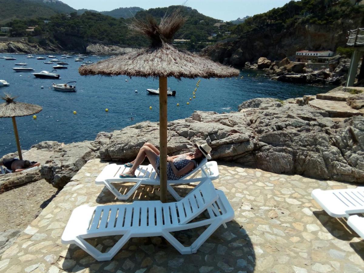 Cap Sa Sal Begur Primera Linea De Mar Con Terraza Екстер'єр фото